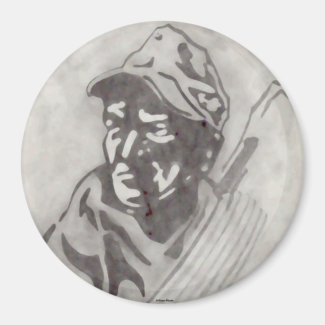 German Mountain Ranger Magnet (Front)