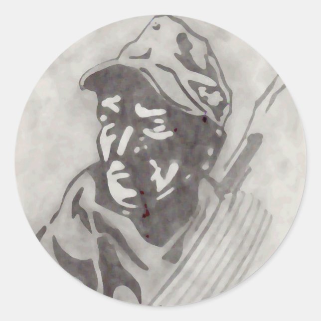 German Mountain Ranger Sticker (Front)