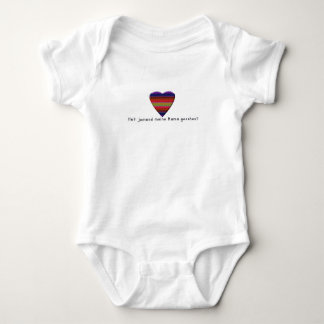 German -Mummy Baby Bodysuit