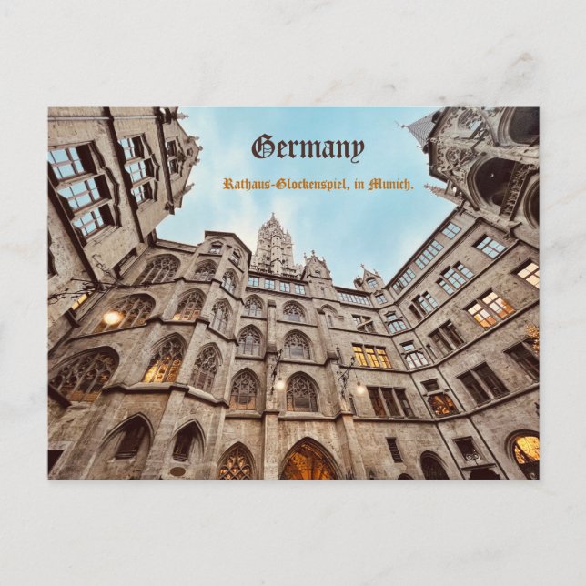 German Munich Postcard, Personable  Postcard (Front)