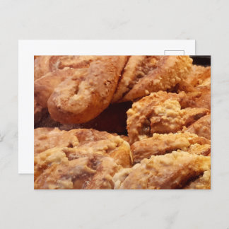 German Necktie Bread  Postcard