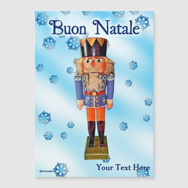 German Nutcracker - Buon Natale (Front)