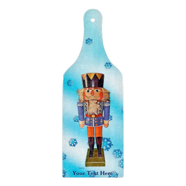 German Nutcracker Cutting Board (Front)