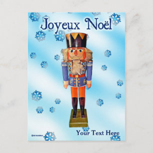 German Nutcracker - Joyeux Noël Postcard