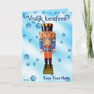 German Nutcracker - Vrolijk kerstfeest Card