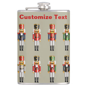 German Nutcrackers Hip Flask
