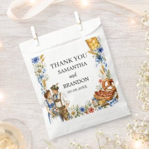 German Oktoberfest Bavarian Beer Vintage Favour Bags