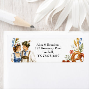 German Oktoberfest Bavarian Beer Wedding