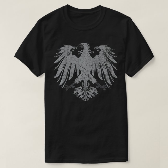German Oktoberfest Eagle Coat of Arms Heraldry des T-Shirt (Design Front)