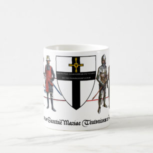 German Order Knights with Shield Coffee Mug