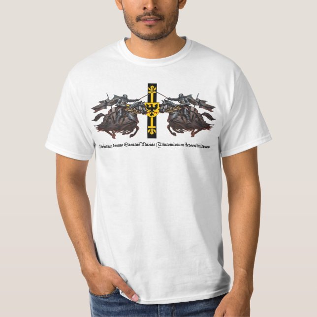 German Order Two Knights T-Shirt (Front)