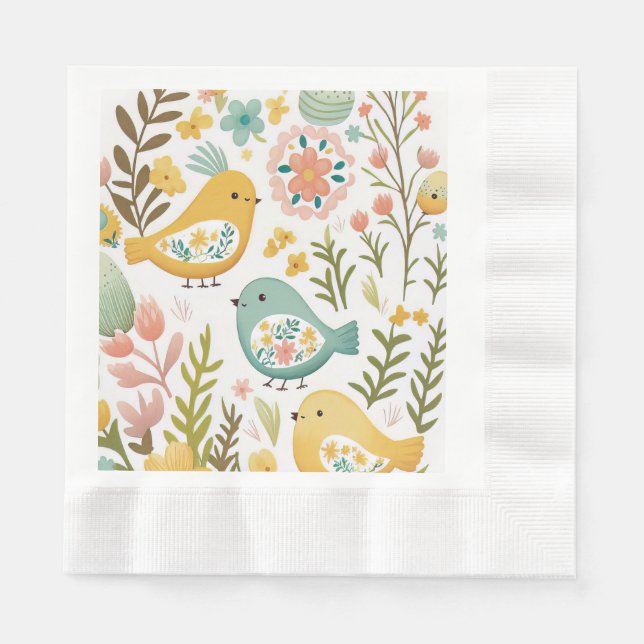 🐣 German Oster Delight🌸 Napkin (Front)