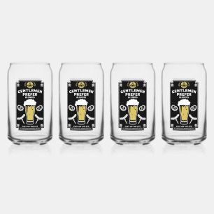 German Pilsner Beer And sausage Can Glass