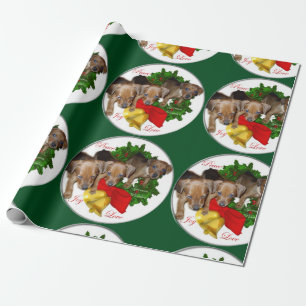 German Pinscher Christmas Wrapping Paper