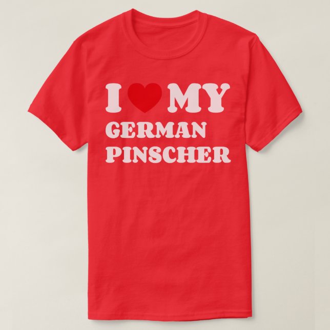 German Pinscher T-Shirt (Design Front)
