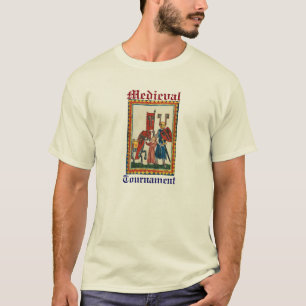 GERMAN POET AS TEUTONIC KNIGHT MEDIEVAL MINIATURE  T-Shirt