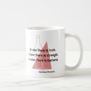 German Proverb -retro Coffee Mug