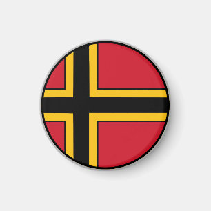 German Resistance Flag Magnet