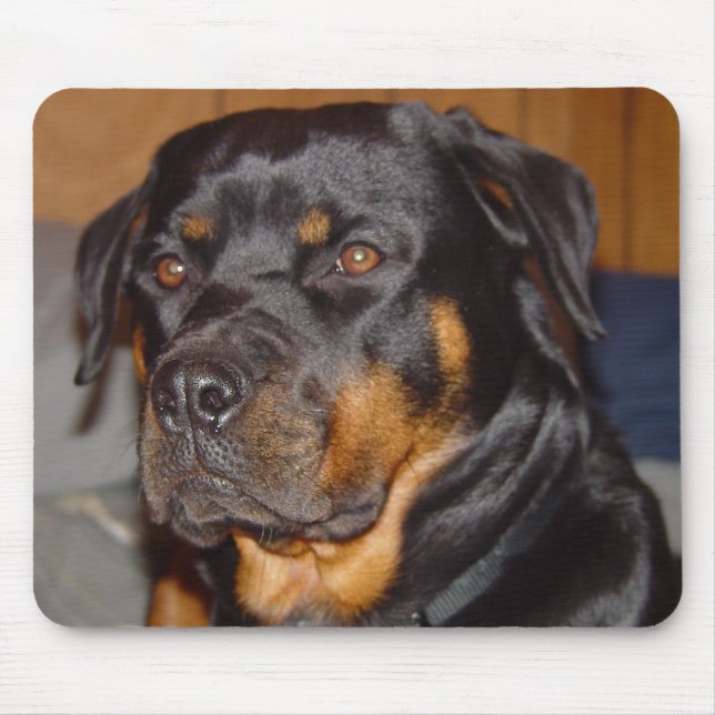 German Rottweiler Mouse Mat (Front)