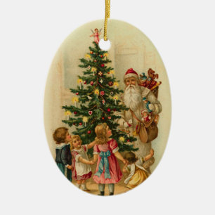 German Santa Christmas Ornament