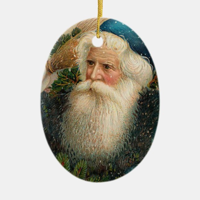 German Santa Christmas Ornaments (Front)