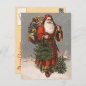 German Santa Holiday Postcard (Front/Back)