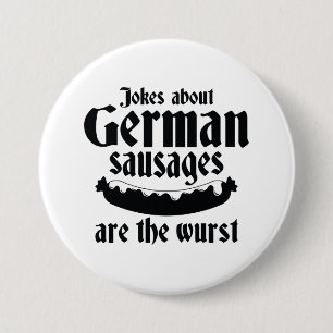 German Sausages 7.5 Cm Round Badge