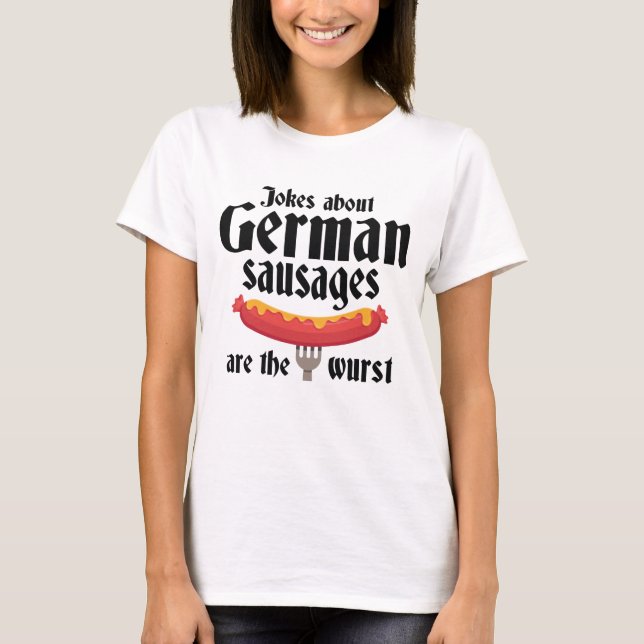 German Sausages T-Shirt (Front)
