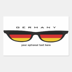 German Shades custom stickers