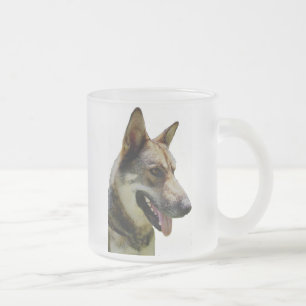 German Shepard Frosted Mug