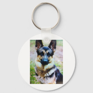 German Shepard Key Ring
