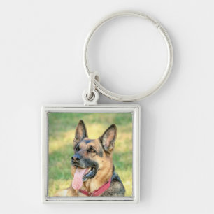 German Shepard Key Ring