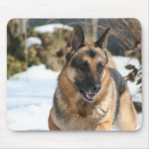 german shepard mouse mat