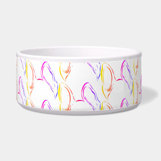 German Shepard Puppy Ears Dog Bowl