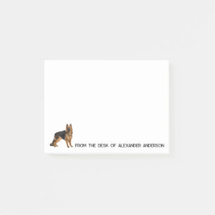 German Shepard Realistic Personalise Notes