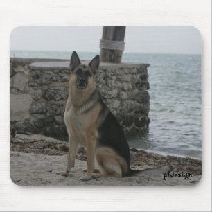 German Sheperd Mouse Mat
