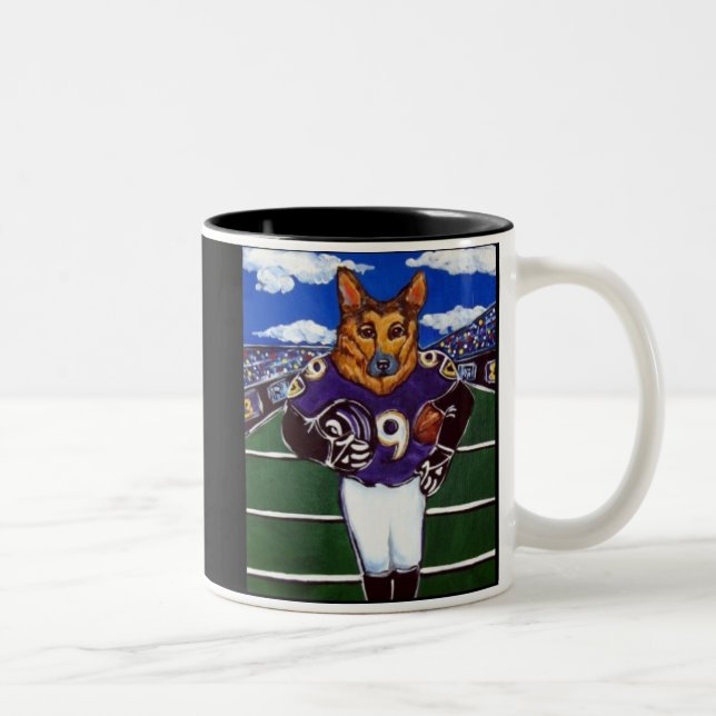 German Sheperd Mug (Right)