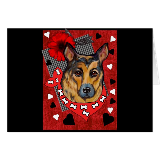 GERMAN SHEPHERD (Front Horizontal)