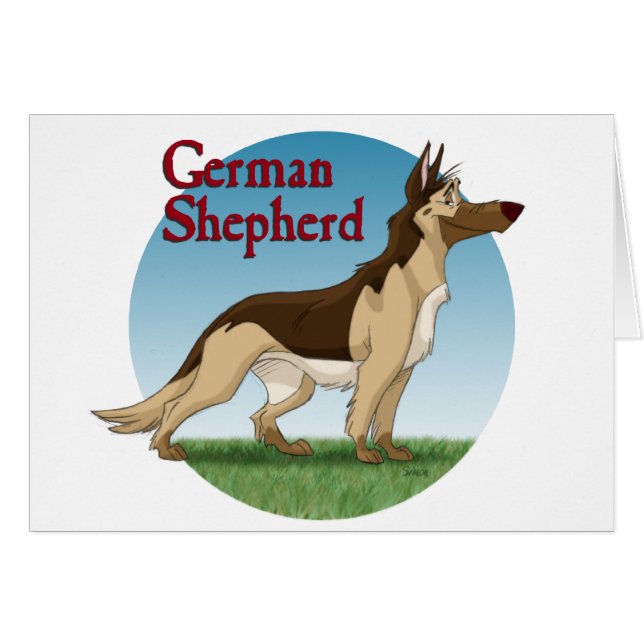 German Shepherd (Front Horizontal)