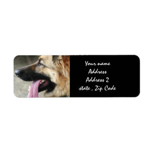 German Shepherd Address labels