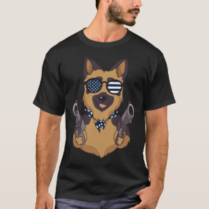 German Shepherd American Military Dogs K9 Police O T-Shirt