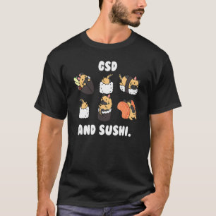 German Shepherd And Sushi Dog T-Shirt