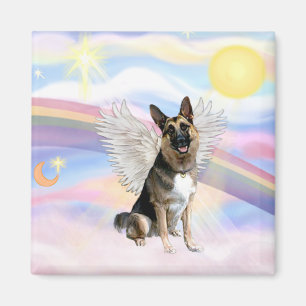 German Shepherd Angel (3) Magnet