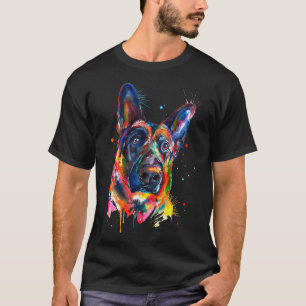 German Shepherd Art 203 T-Shirt