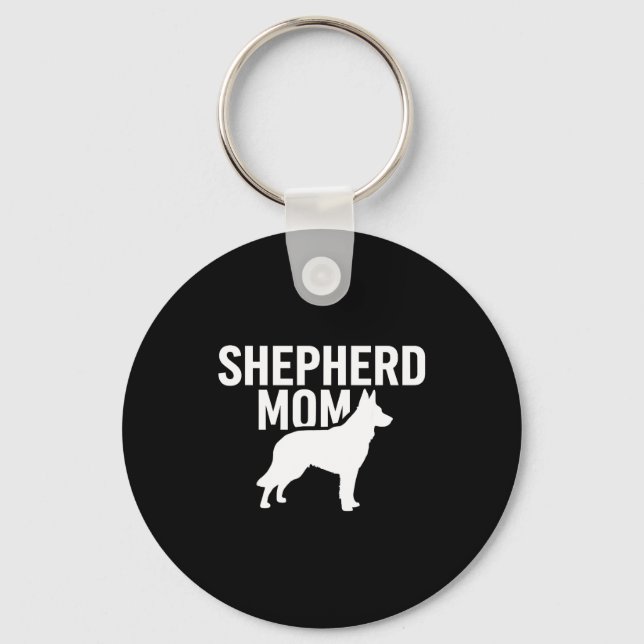 German Shepherd Art For Women Girls German Shepher Key Ring (Front)