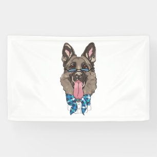 German Shepherd Banner