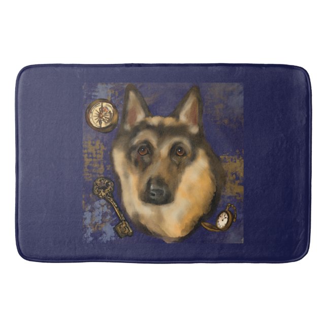 GERMAN SHEPHERD       BATH MAT (Front)