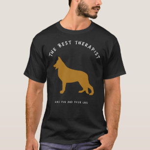 German Shepherd Best Therapist Items In Variety Of T-Shirt
