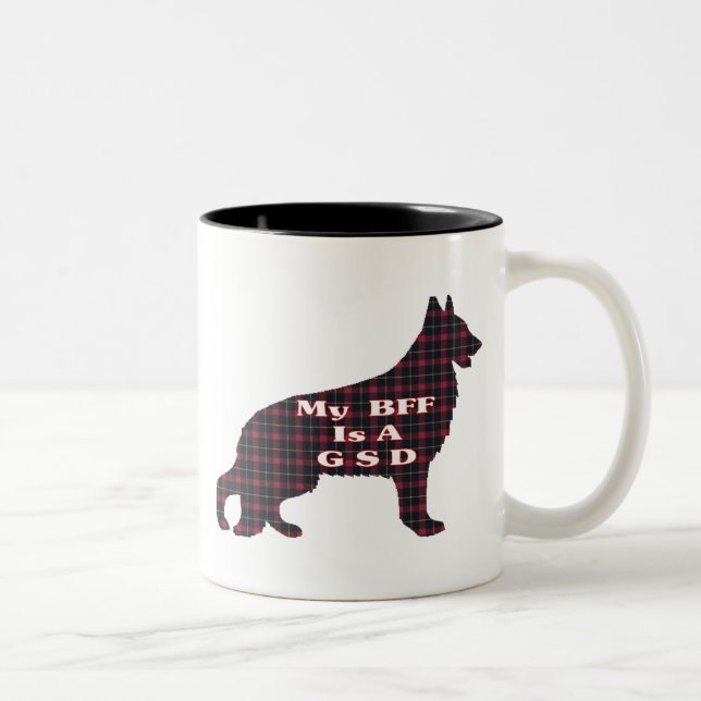 German Shepherd BFF Mug (Right)