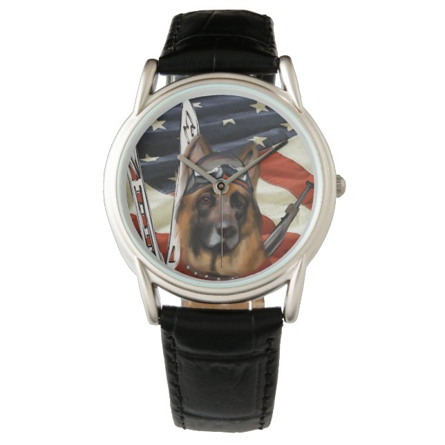 GERMAN SHEPHERD BIATHLON  WATCH (Front)